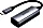DeLOCK USB-C wtyczka na VGA gniazdko 1080P Full HD, Space Grey, 0.15m (V1413A)