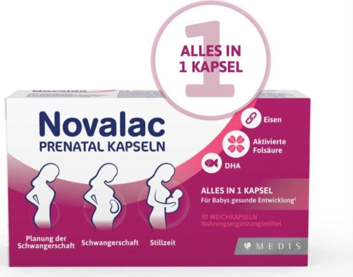 Novalac Prenatal Kapseln, 30 Stück