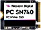 Western Digital PC SN740 NVMe SSD 2TB, M.2 2230/M-Key/PCIe 4.0 x4 (SDDPTQE-2T00)