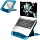 Leitz Ergo Cosy höhenverstellbarer Laptopständer, blau (64260061)