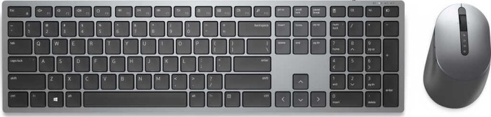 Dell KM7321W Premier Multi-Device Keyboard and Mouse Combo, Titan Grey, USB/Bluetooth, DE (580-AJGY / KM7321W-GY-GER)