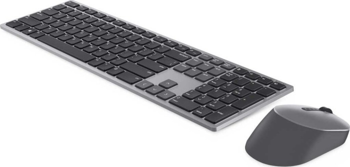 Dell KM7321W Premier Multi-Device Keyboard and Mouse Combo, Titan Grey, USB/Bluetooth, DE
