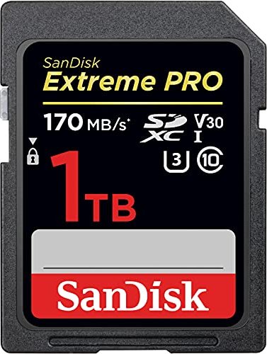 SanDisk Extreme PRO, SD UHS-I U3, V30, Rev-XY