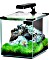 Aquatlantis Nano Cubic 20 Aquarium-Set ohne Unterschrank, Black High Gloss, 17l (08880)