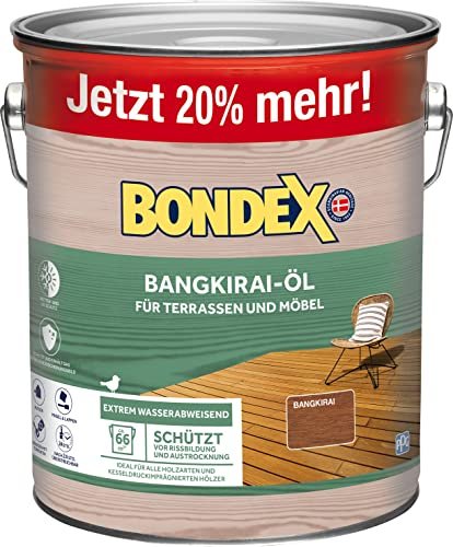 Bondex Bangkirai-Öl Holzschutzmittel, 3l
