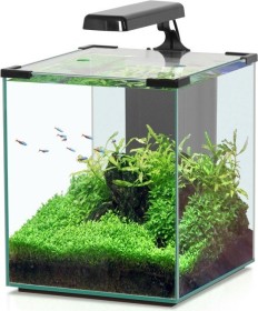 Aquatlantis Nano Cubic 30 Aquarium-Set ohne Unterschrank, Black High Gloss, 26l