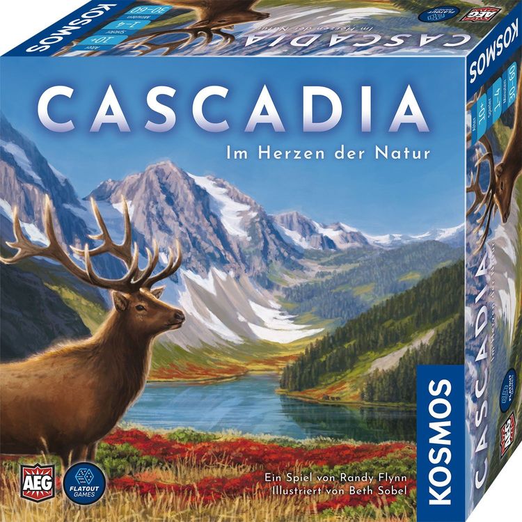 Spiel des Jahres 2022: Cascadia – Im Herzen der Natur
