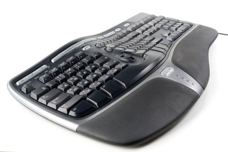 Ergonomische Tastatur