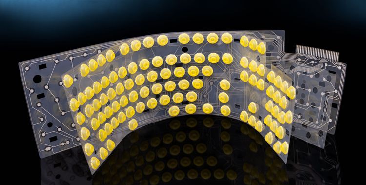 Rubber-Dome-Tastatur