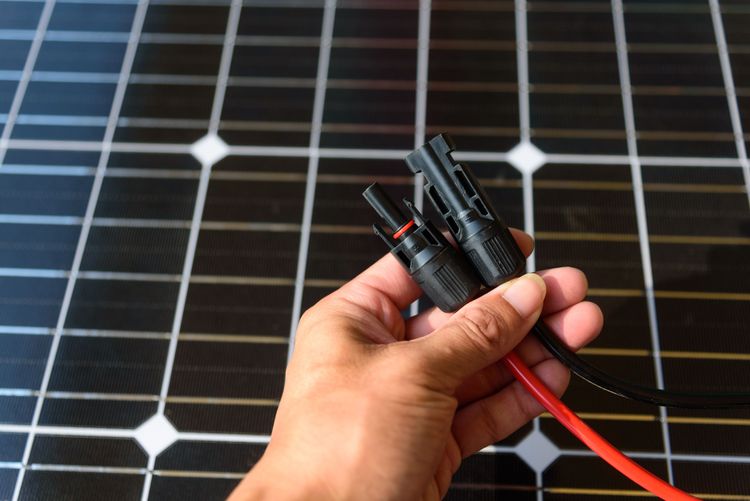 MC4-Steckverbinder für Solarzellenmodule