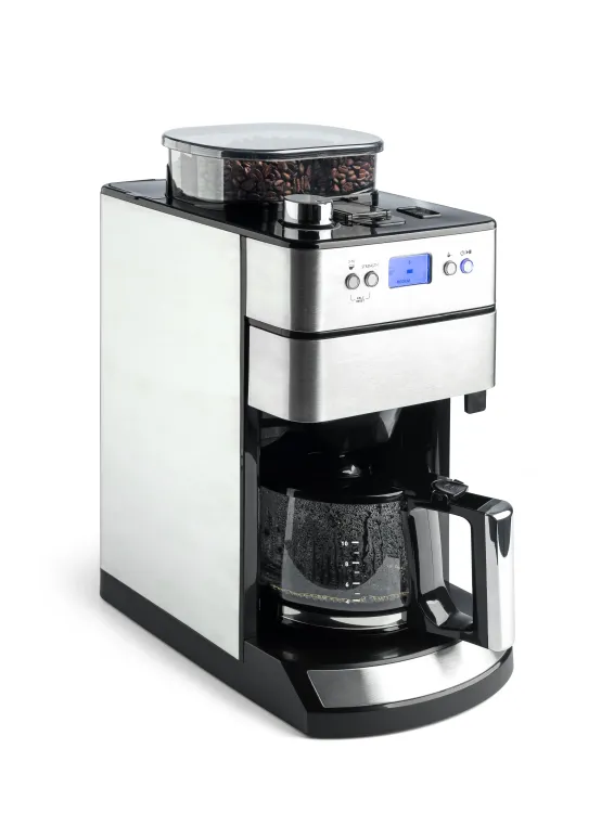 Filtermaschine mit integriertem Mahlwerk