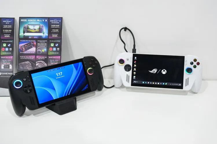 Xbox Ally Handheld beide Versionen
