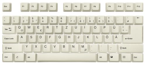 QWERTZ-Tastatur