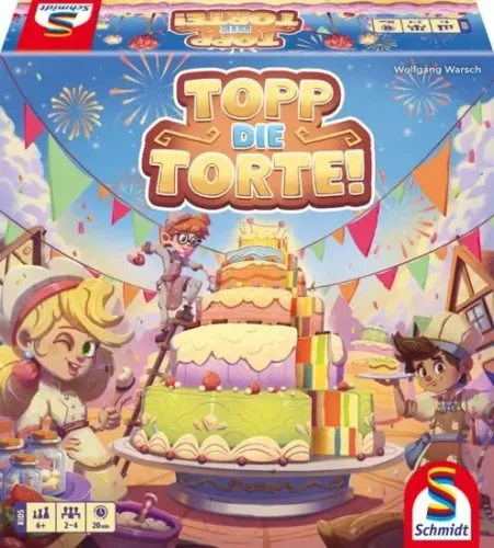 Kinderspiel des Jahres 2025: Topp die Torte