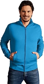 Promodoro Stehkragen Zip Trainingsjacke türkis (Herren)