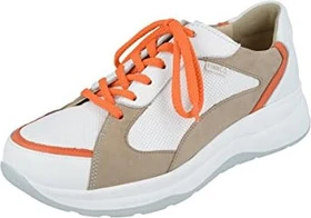 Finn Comfort Piccadilly weiß/orange/beige