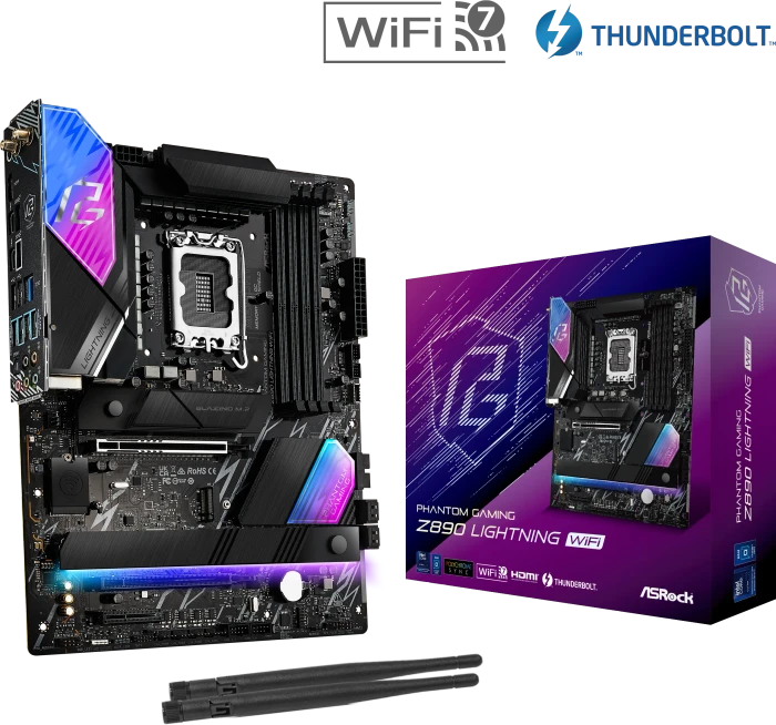 ASRock Phantom Gaming Z890 Lightning WiFi (Intel 1851)