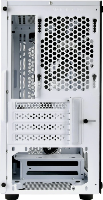 SilverStone Precision PS15, weiß, Glasfenster