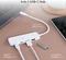 j5create Eco-Friendly 4-in-1 USB-C Hub blau, 2x USB-A 3.1, 2x USB-C 3.1, USB-C 3.1 [Stecker] Vorschaubild