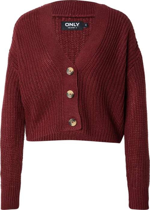 ONLY Carol Strickjacke cabarnet (Damen)