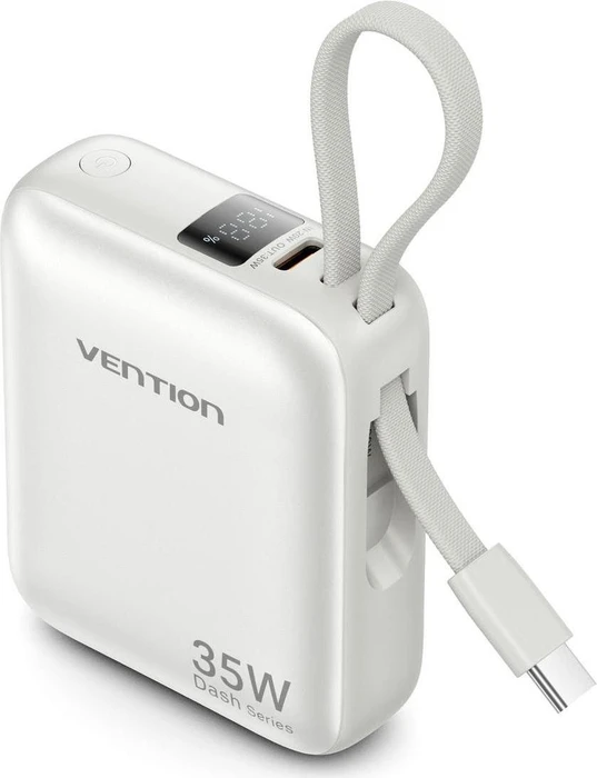 Vention Power Bank 10000mAh 35W beige