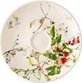 Rosenthal Brillance Bone China Fleurs Sauvages Espresso-Untertasse/Coup