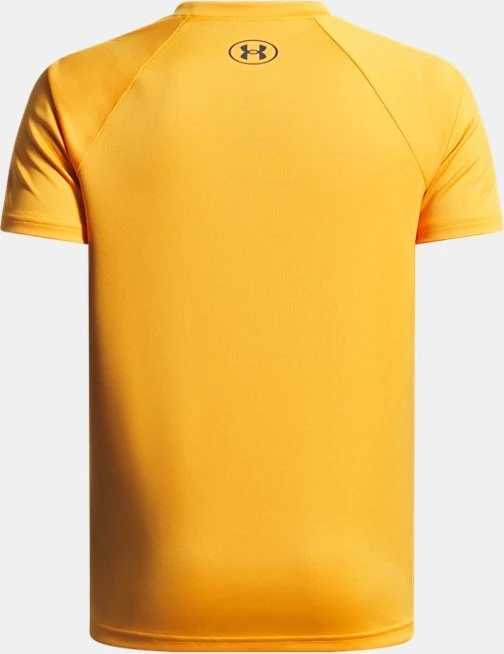 Under Armour Tech Split Wordmark Funktionsshirt kurzarm squad orange/midnight navy (Junior)