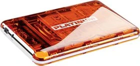 BestMedia Platinum MyDrive transparent orange 640GB, USB 3.0 Mini-B (103850)