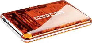 BestMedia Platinum MyDrive transparent orange 1.5TB, USB 3.0 Mini-B