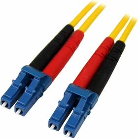 StarTech LWL Duplex Kabel, OS1, 2x LC Stecker/2x LC Stecker, 10m, gelb