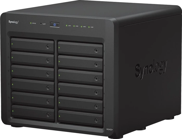 Synology DiskStation DS2422+, 4GB RAM ECC, 4x RJ-45 1000Base-T, 2x USB-A 3.0
