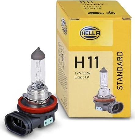 Hella Standard Halogen H11 55W, 1er-Pack