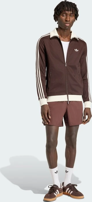 adidas Classics Tracktop Trainingsjacke aurora coffee/off white (Herren)