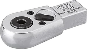 Hazet 6408 Einsteck-Ratsche Steckschlüssel-Adapter 9x12mm, 1/4"