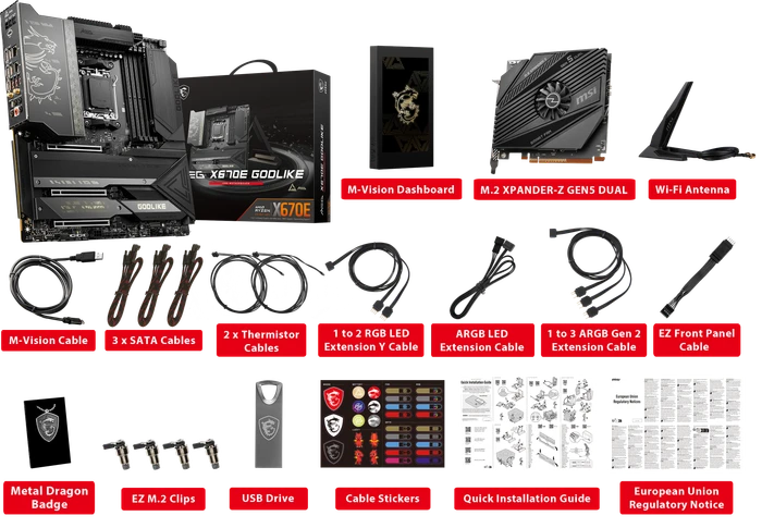 MSI MEG X670E Godlike (AMD AM5)