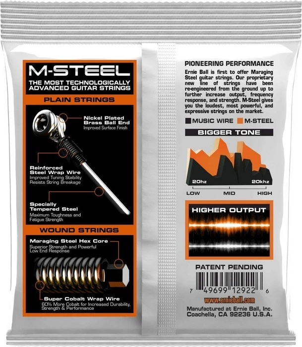 Ernie Ball M-Steel Hybrid Slinky
