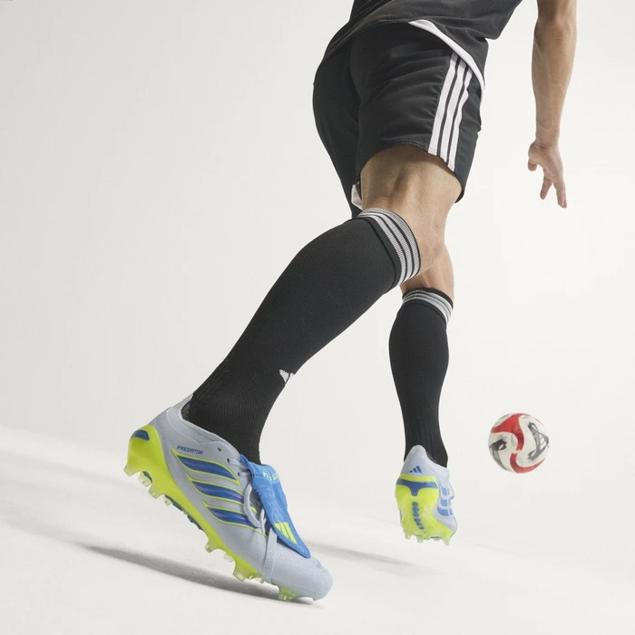 adidas Predator Elite Fold-Over Tongue FG crystal sky/ray blue/team solar yellow 2