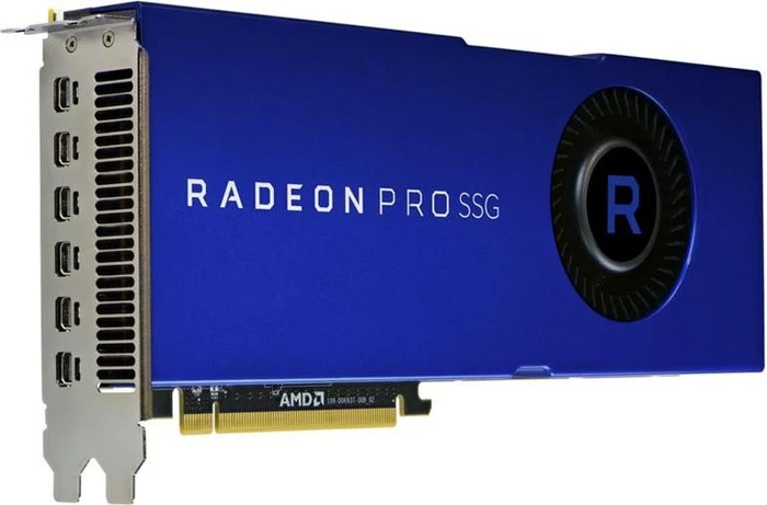 AMD Radeon PRO SSG, 16GB HBM2, 6x mDP
