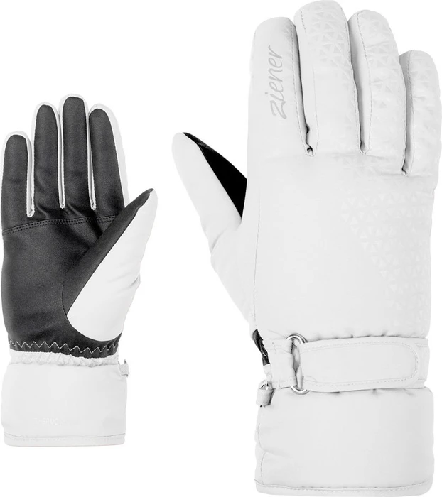 Ziener Kisar AS Skihandschuhe weiß (Damen)