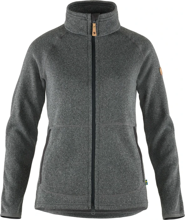 Fjällräven Övik Fleece Funktionsjacke dark grey (Damen)