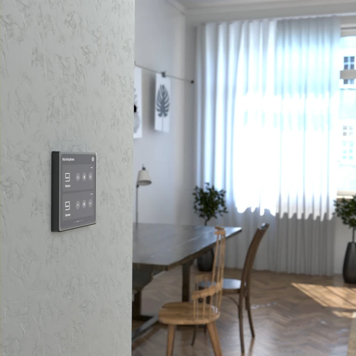 Schneider Electric SpaceLogic KNX 4" Mini Touch schwarz