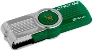 Kingston DataTraveler 101 G2 64GB grün, USB-A, USB 2.0