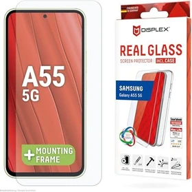 Displex Real Glass + Case für Samsung Galaxy A55 5G