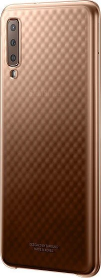 Samsung Gradation Cover für Galaxy A7 (2018) gold