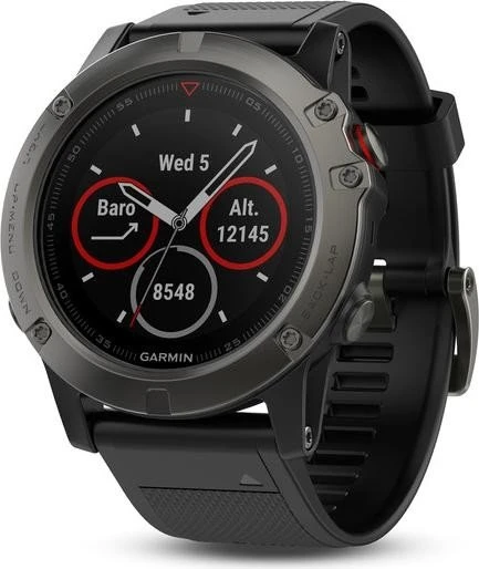Garmin Fenix 5X grau/schwarz
