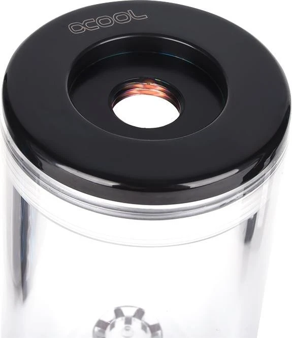 Alphacool Cape Corp Coolplex HF Metall 25, Ausgleichsbehälter, schwarz