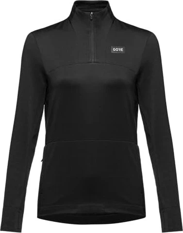 Gore Wear Everyday Thermo 1/4 Zip Trikot langarm schwarz (Damen)