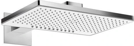 Hansgrohe Rainmaker Select Kopfbrause 460 2jet EcoSmart mit Brausearm chrom/weiß