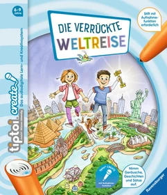 Ravensburger tiptoi Buch: Create: Die verrückte Weltreise
