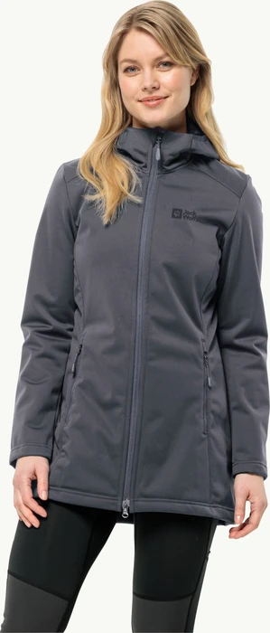 Jack Wolfskin Windhain Funktionsmantel dolphin (Damen)